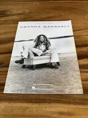 SHEET MUSIC SCORE BOOK - Amanda Marshall